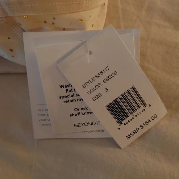 NWT Gold Ivory BEYOND YOGA Alloy Ombre Elevation Jumpsuit S Carbon38 Small HTF - Picture 10 of 11